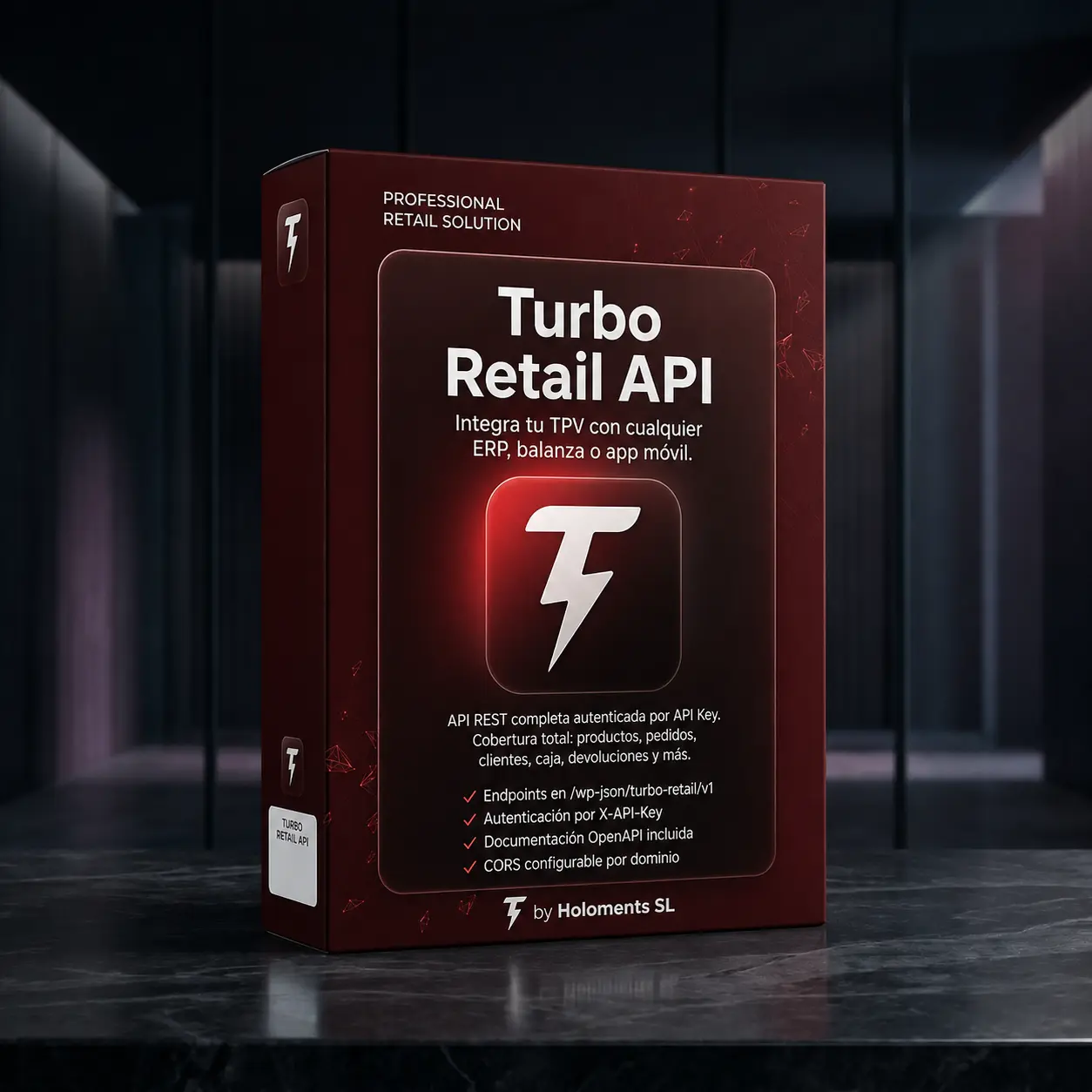 Caja del módulo Turbo Retail API