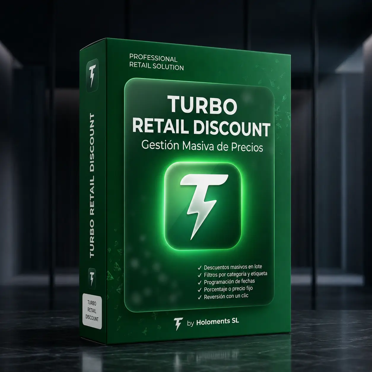 Caja del módulo Turbo Discount