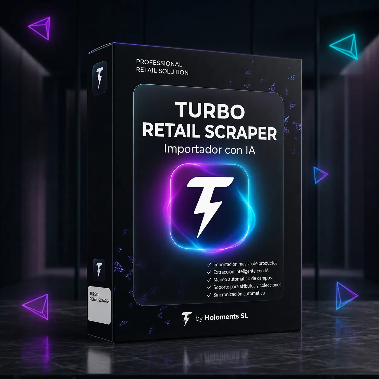 Caja del módulo Turbo Product Scraper