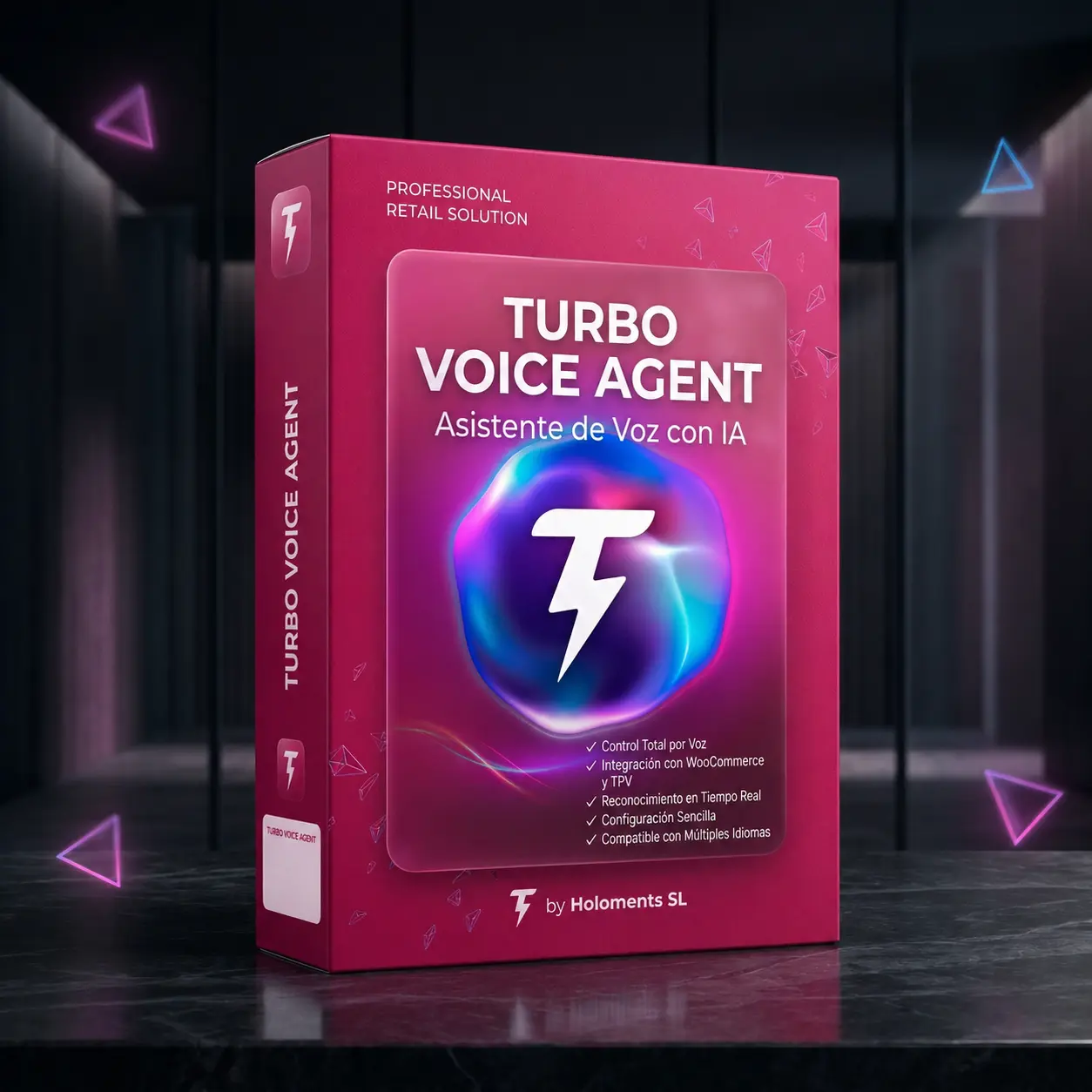Caja del módulo Turbo Voice Agent